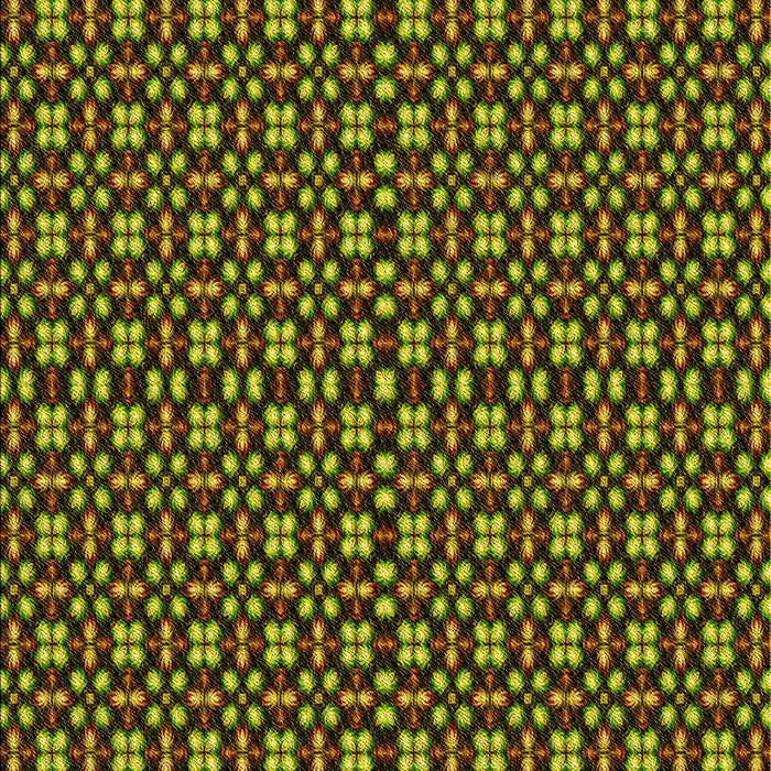 Patterned Pistachio Green Rug, pat487yw