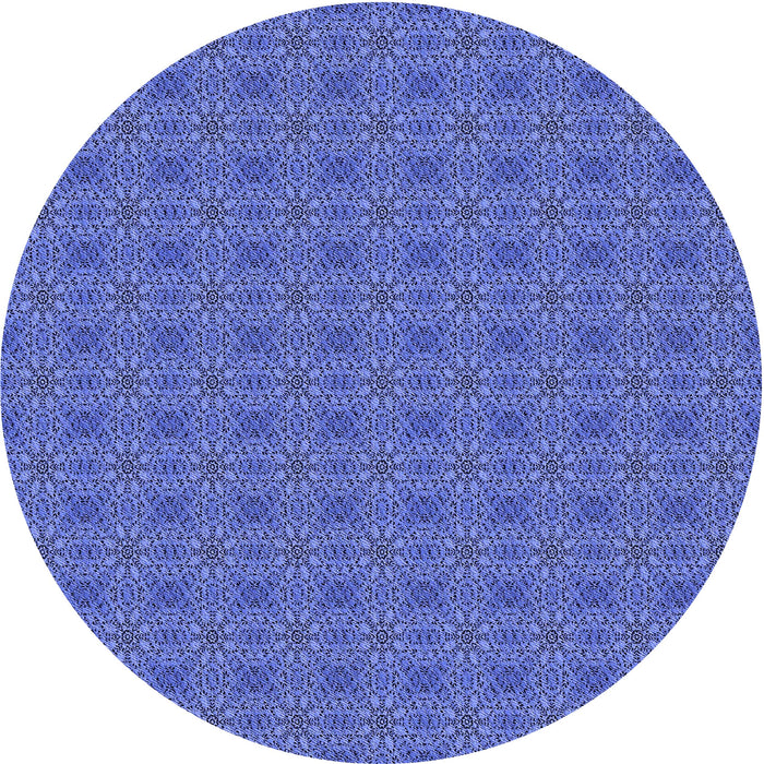 Square Machine Washable Transitional Sky Blue Rug in a Living Room, wshpat488blu