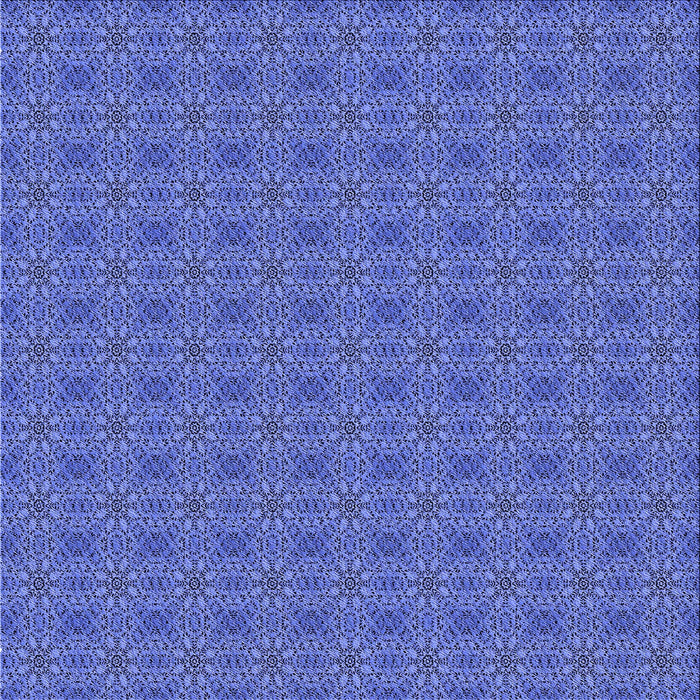 Round Machine Washable Transitional Sky Blue Rug, wshpat488blu