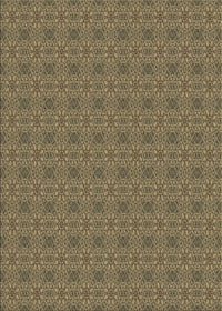 Machine Washable Transitional Dark Brown Rug, wshpat488brn