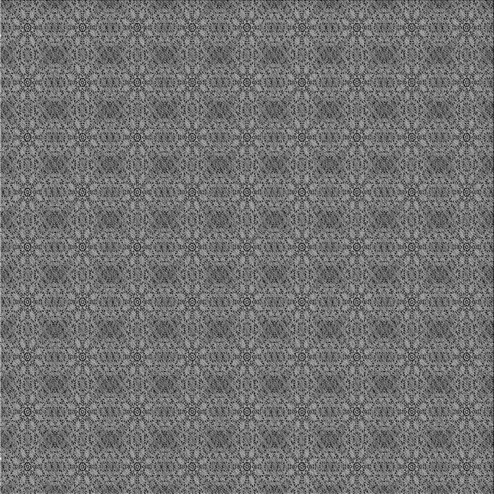 Round Patterned Gray Rug, pat488gry