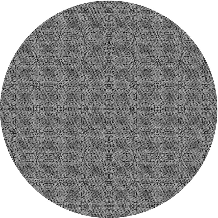 Square Machine Washable Transitional Gray Rug in a Living Room, wshpat488gry