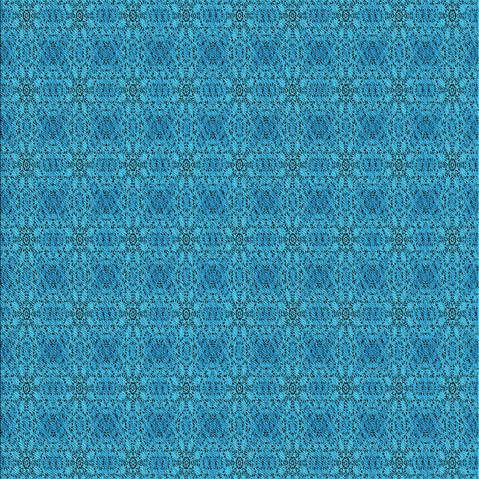 Patterned Blue Rug, pat488lblu