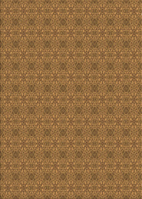 Machine Washable Transitional Saddle Brown Rug, wshpat488org