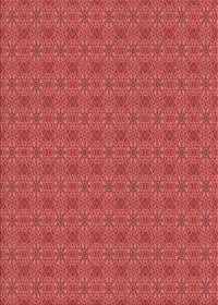 Machine Washable Transitional Red Rug, wshpat488rd