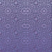 Round Patterned Purple Mimosa Purple Rug, pat489blu