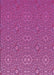 Patterned Medium Violet Red Pink Rug, pat489pur