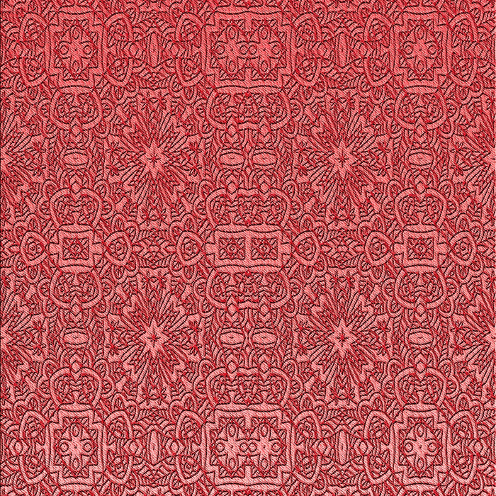 Patterned Red Rug, pat489rd