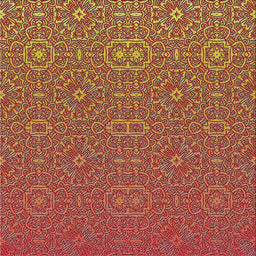 Sideview of Machine Washable Transitional Sand Brown Rug, wshpat489