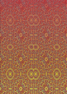 Machine Washable Transitional Sand Brown Rug, wshpat489