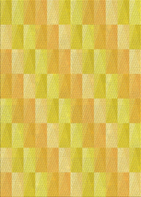 Machine Washable Transitional Yellow Rug, wshpat49yw