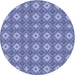 Square Machine Washable Transitional Denim Blue Rug in a Living Room, wshpat490blu