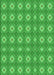 Patterned Neon Green Rug, pat490grn