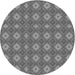 Square Patterned Gray Rug, pat490gry