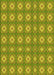 Patterned Olive Green Rug, pat490yw