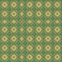 Sideview of Machine Washable Transitional Antique Bronze Green Rug, wshpat490