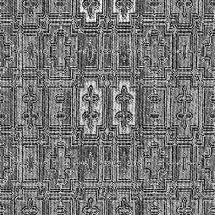 Machine Washable Transitional Dark Gray Rug, wshpat491gry