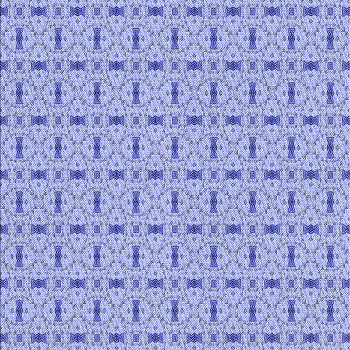 Patterned Pastel Blue Rug, pat492blu