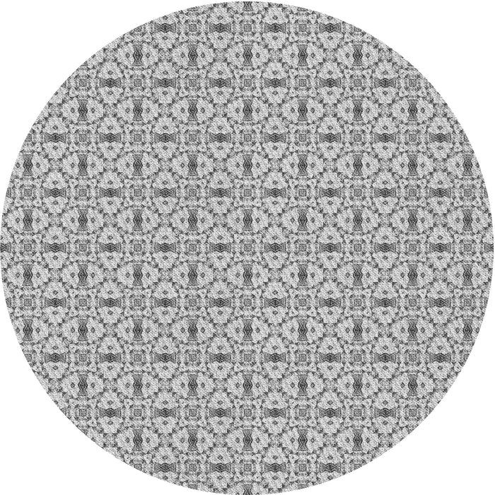 Square Machine Washable Transitional Platinum Gray Rug in a Living Room, wshpat492gry