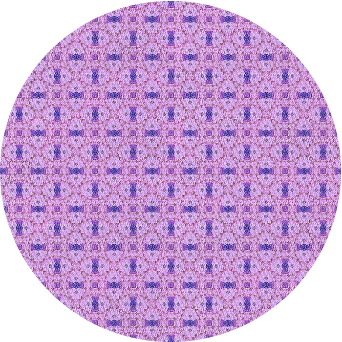 Square Machine Washable Transitional Purple Rug in a Living Room, wshpat492pur