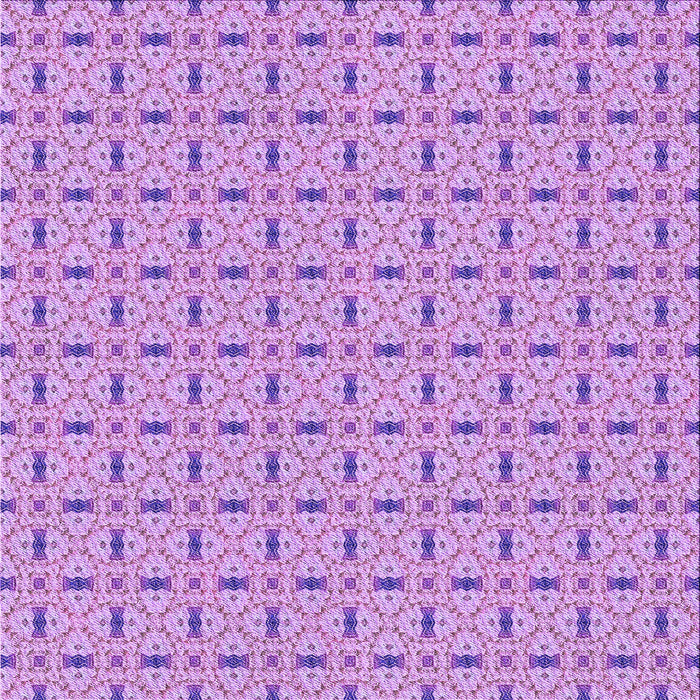 Round Patterned Purple Rug, pat492pur