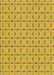 Patterned Yellow Rug, pat492yw