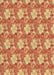 Patterned Orange Rug, pat493brn