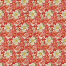 Sideview of Machine Washable Transitional Red Rug, wshpat493