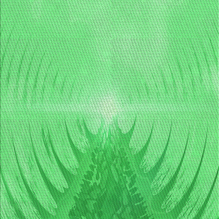 Patterned Neon Green Rug, pat494grn