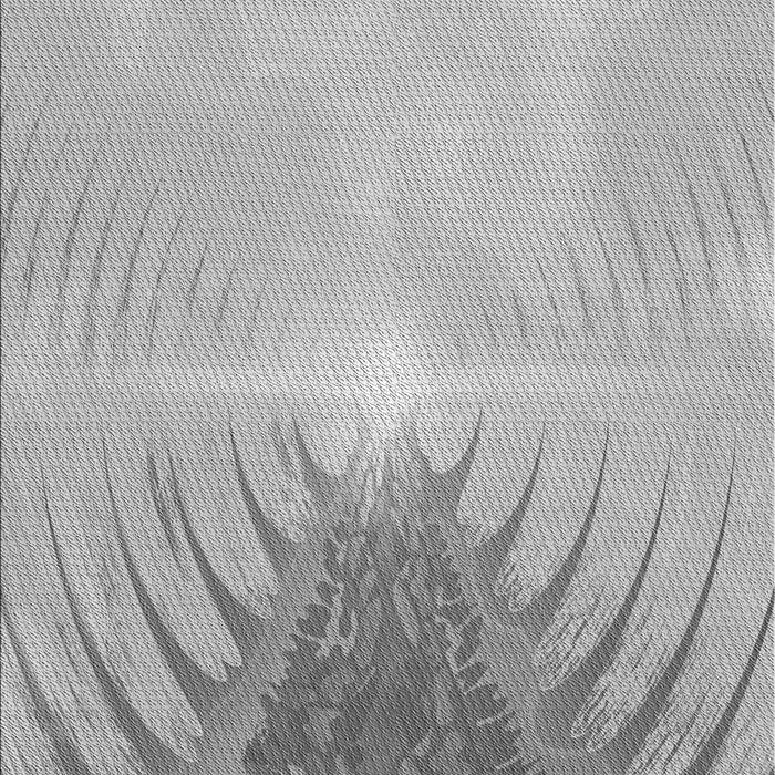 Machine Washable Transitional Gray Rug, wshpat494gry