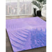 Machine Washable Transitional Purple Rug in a Family Room, wshpat494pur