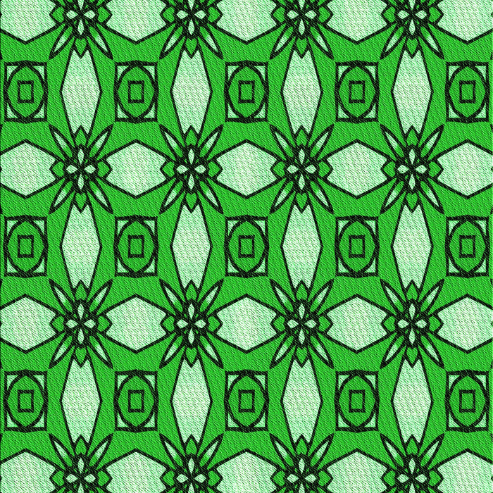 Patterned Forest Green Rug, pat495grn