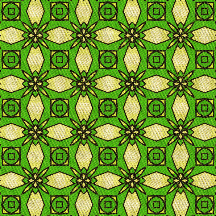 Round Patterned Emerald Green Rug, pat495yw