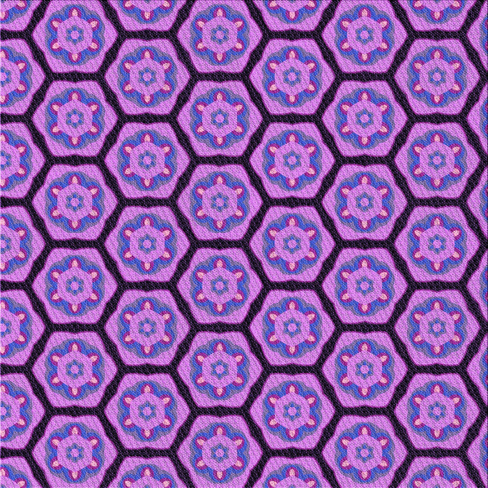 Round Machine Washable Transitional Purple Rug, wshpat496pur