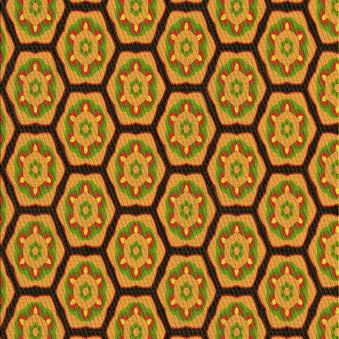 Patterned Brown Rug, pat496yw