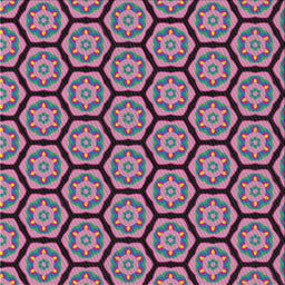 Square Patterned Dark Raspberry Purple Novelty Rug, pat496