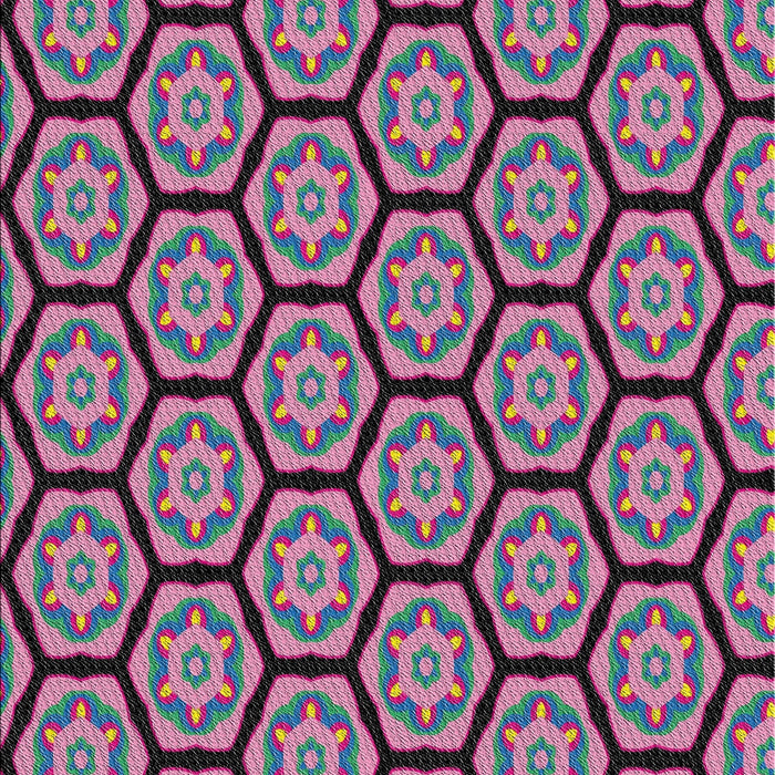 Patterned Dark Raspberry Purple Novelty Rug, pat496