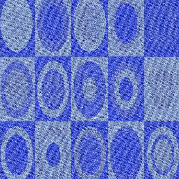 Round Machine Washable Transitional Sky Blue Rug, wshpat497blu