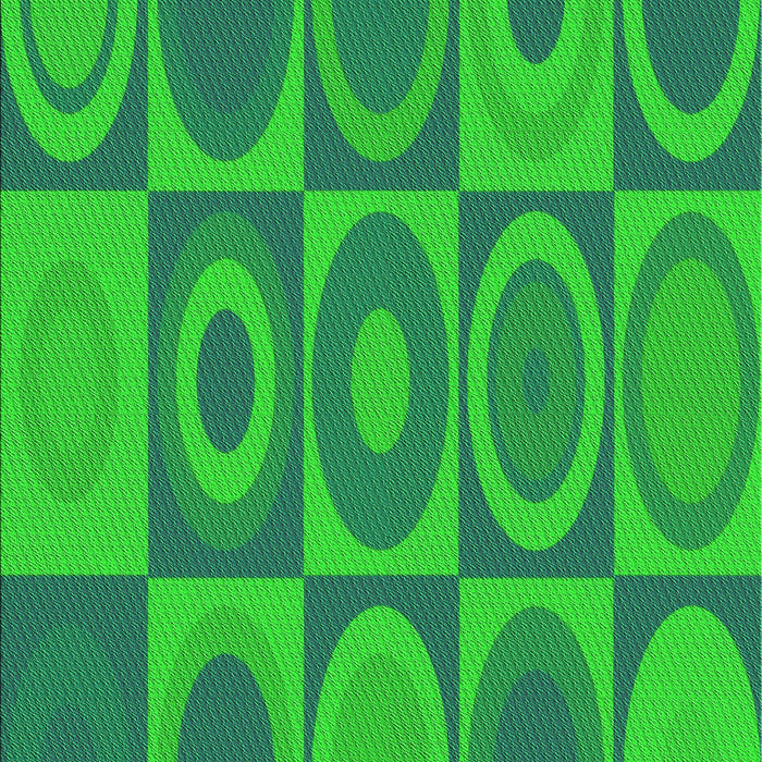 Patterned Lime Green Rug, pat497grn