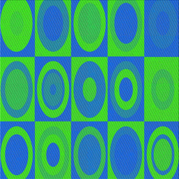 Sideview of Machine Washable Transitional Neon Green Rug, wshpat497