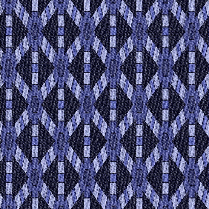 Patterned Night Blue Rug, pat498blu