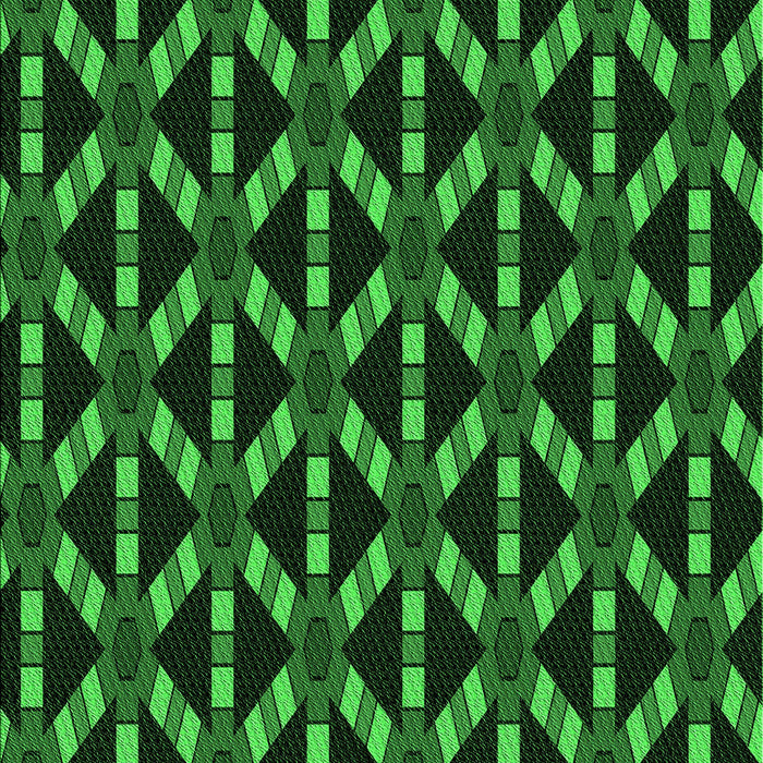 Patterned Dark Forest Green Rug, pat498grn