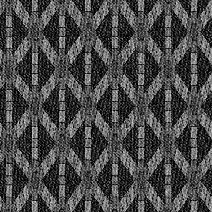 Machine Washable Transitional Midnight Gray Rug, wshpat498gry