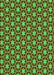 Patterned Green Rug, pat499grn