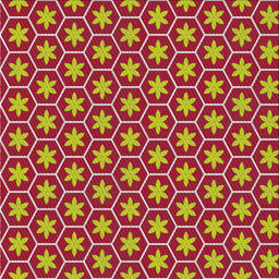 Sideview of Machine Washable Transitional Red Rug, wshpat499