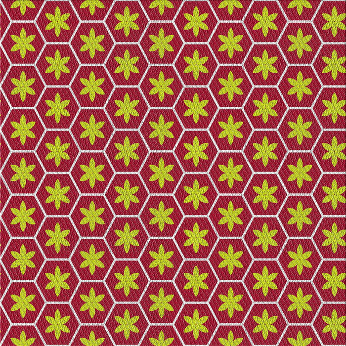 Sideview of Machine Washable Transitional Red Rug, wshpat499