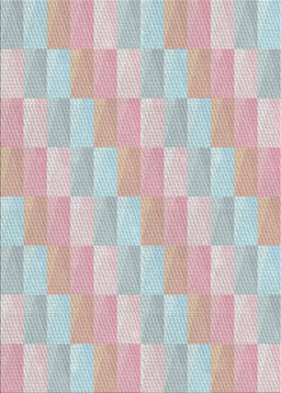 Patterned Gray Novelty Rug, pat49