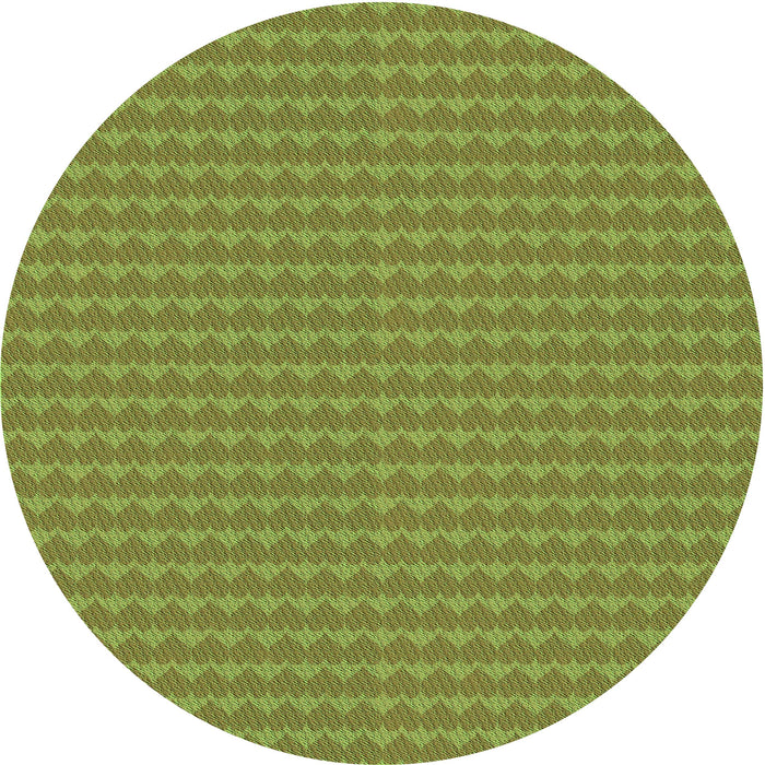 Square Machine Washable Transitional Pistachio Green Rug in a Living Room, wshpat5grn