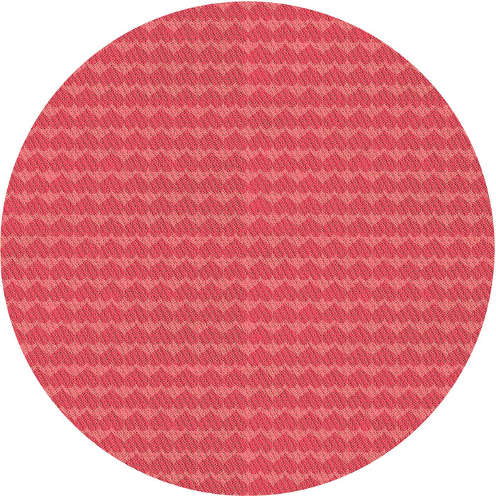 Square Patterned Red Rug, pat5org