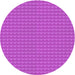 Square Patterned Fuchsia Magenta Purple Rug, pat5pur